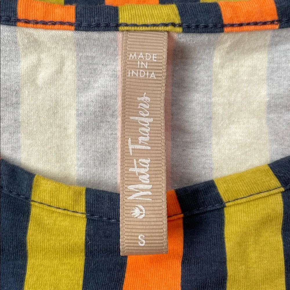 Mata Traders Multicolor Striped Tank Top. Size Small. - Picture 3 of 4